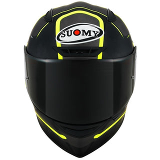 Suomy Track-1 E06 Ninety Seven Helmet - GunMetal-Yellow