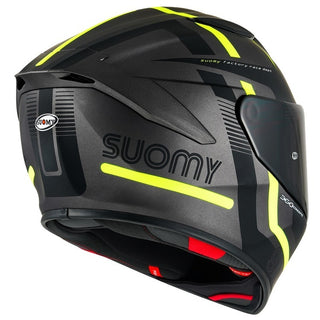 Suomy Track-1 E06 Ninety Seven Helmet - GunMetal-Yellow