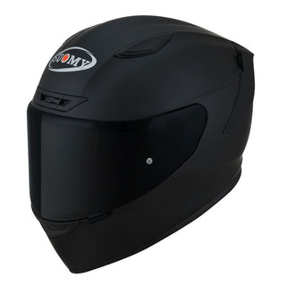 Suomy Track-1 E06 Plain Helmet - Matt Black