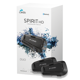 Cardo SPIRIT HD Bluetooth Intercom - DUO KIT