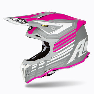 Airoh Strycker Shaded Helmet - Pink Matt