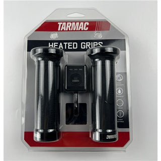 Tarmac Heated Motorcycle Handlebar Grips V2 – 7/8" - Black
