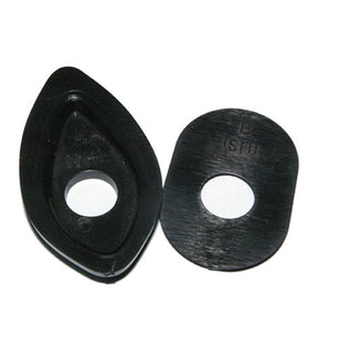 Tarmac Motorcyle Indicator Spacers Honda H1 Pair - Black