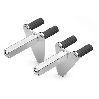 Tarmac Paddock Motorcycle Stand Front Fork Pickups - Black