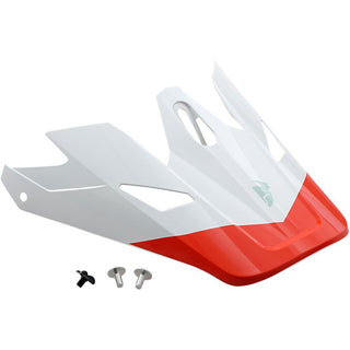 Thor Sector Bomber Visor Kit - White/Red