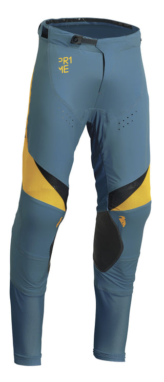 Thor Prime Rival Pant - Teal/Yellow