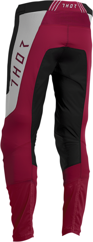 Thor Prime Strike Pant - White/Maroon