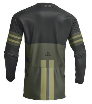 Thor Pulse Combat Jersey - Army/Black