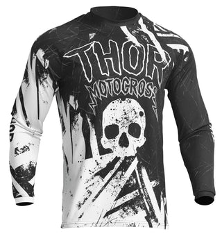 Thor Youth Sector Gnar Jersey - Black/White