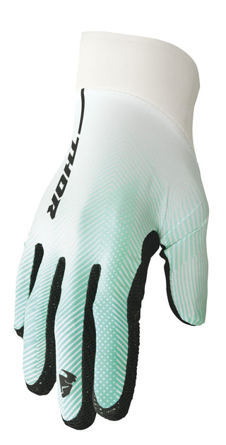 Thor Agile Tech Gloves - White/Teal