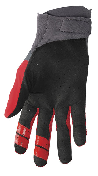 Thor Agile Rival Gloves - Red/Charcoal