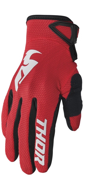 Thor Sector Gloves - Red/White