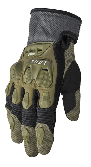 Thor Terrain Gloves - Army/Charcoal