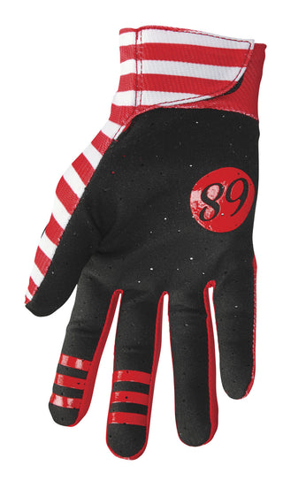 Thor Hallman Slice Gloves - White/Red