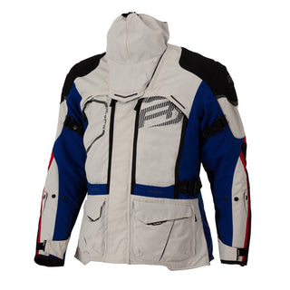 Rjays Adventure Textile Jacket - Grey/Blue