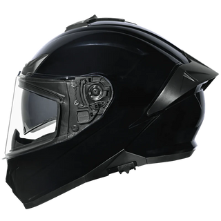 SMK Typhoon 06 Solid (GL200) Full Face Helmet - Black