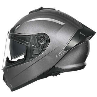 SMK Typhoon 06 Solid (GLDA600) Full Face Helmet - Anthracite