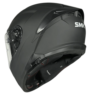SMK Typhoon 06 Solid (MA200) Full Face Helmet - Matt Black