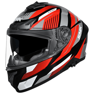 SMK Typhoon 06 Sparko (GL236) Full Face Helmet - Black / Red / Grey