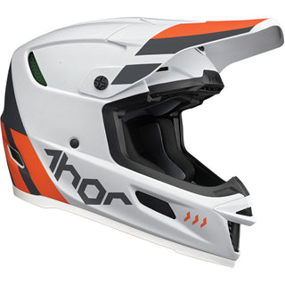 Thor Reflex Cube Helmet - Grey/Orange