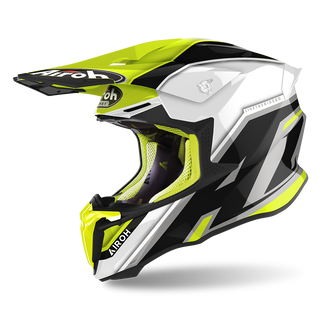 Airoh Twist 2.0 ‘Shaken’ Helmet - Yellow Gloss