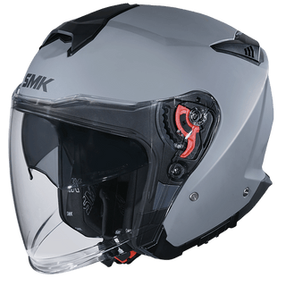 SMK GTJ Open Face Helmet - Matt Nardo/Grey