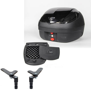 Ventura Coocase V36 Black ,36L Topbox & Uni TBR30 Requires L-Brackets