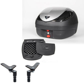 Ventura Coocase V36 Silver ,36L Topbox & Uni TBR30 Requires L-Brackets