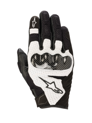 Alpinestars SMX-1 Air Carbon V2 Gloves - Black / White