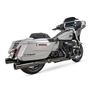 Vance & Hines Hi-Output Dark Chrome Slip-On Exhaust for Harley-Davidson Touring