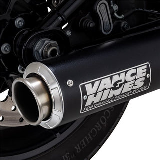 Vance & Hines Supersport Black Slip-On Exhaust for Harley-Davidson Softail 2025-Up