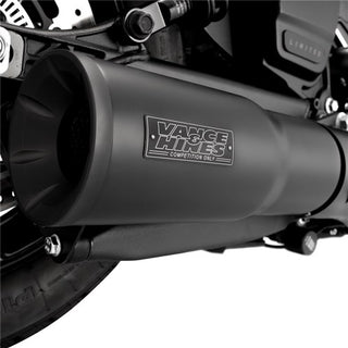 Vance & Hines Hi-Output Black Slip-On Exhaust for Indian Scout 2025