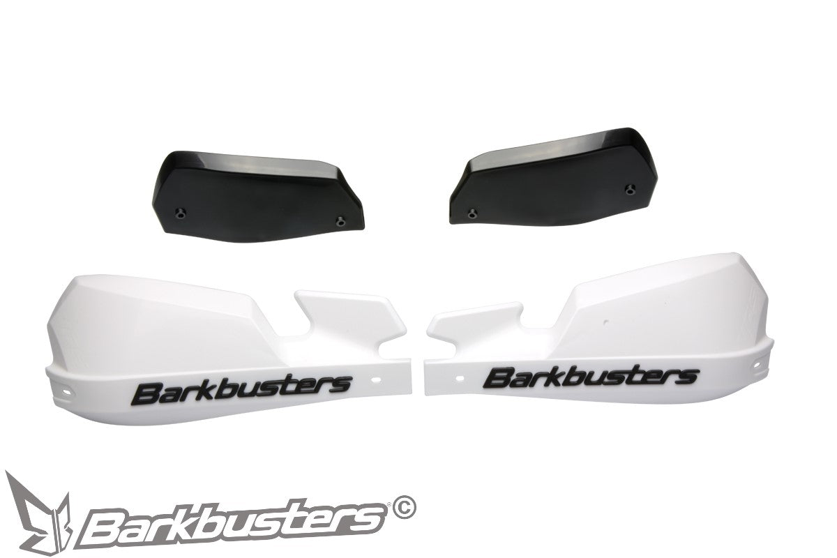 Barkbuster VPS Plastic Guards Only - White (With Deflectors)