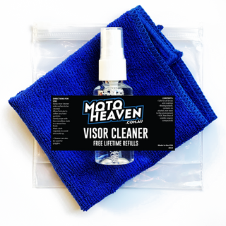 MotoHeaven Visor/Lens Cleaner Kit 30ML