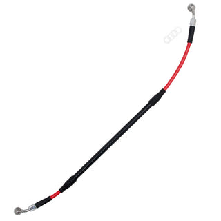 DRC Z-Wheel Front Brake Hose - Red for Suzuki RM-Z250/RM-Z450 2008-2015