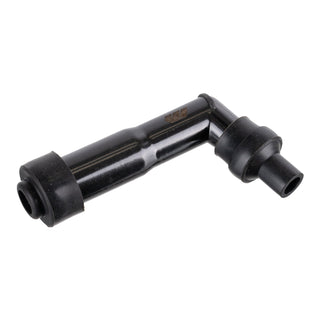 Whites Spark Plug Cap (Replaces XZ05F) Long Right Angle - Black
