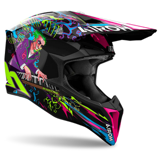 Airoh Wraaap Full Face Helmet - Music Gloss