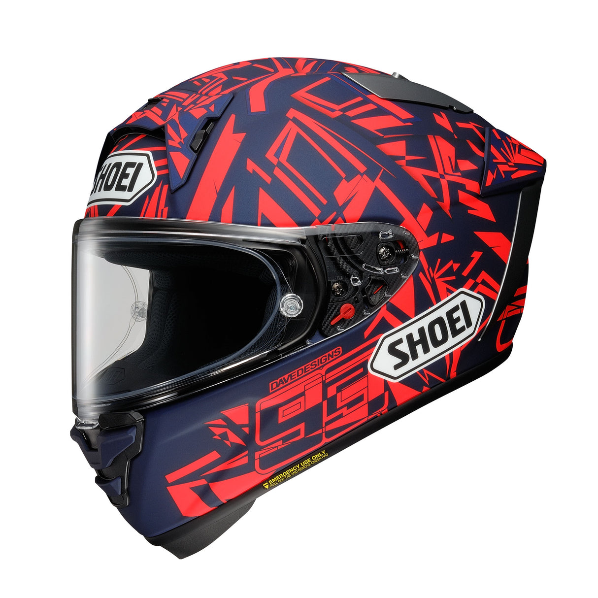 Shoei X-SPR Pro Helmet - Marquez Dazzle TC-10