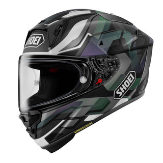 Shoei X-SPR Pro Valion TC-5 Helmet - Green/Black