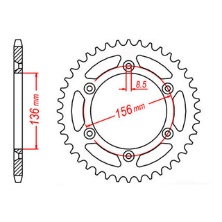 XAM Sprocket Kit Suzuki DR650 '96-'16 X-Ring 520 Conv.15/41