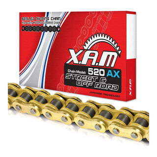 XAM Sprocket Kit Suzuki RM250 '98 X-Ring Gold 13/50