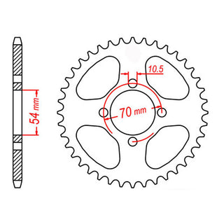 XAM Sprocket Kit Honda CBR125 '02-'11 NSH 15/42
