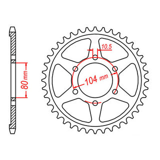 XAM Sprocket Kit Kawasaki ZX9R '98-'01 X-Ring 16/41