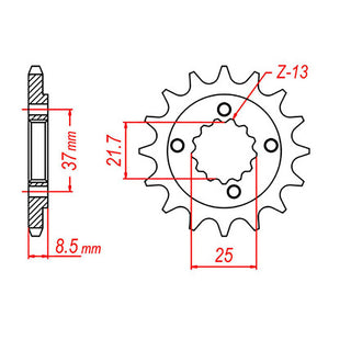 XAM Sprocket Kit Suzuki GS500F&E (16-39) X-Ring Gold