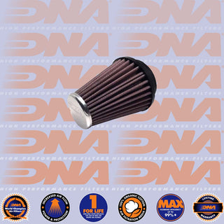 DNA POD Air Filter - CNC Top Round Clamp On 54mm Inlet 60mm Length