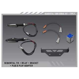 Yoshimura Type F Sequential Signal Kit for V2 Fender Eliminators