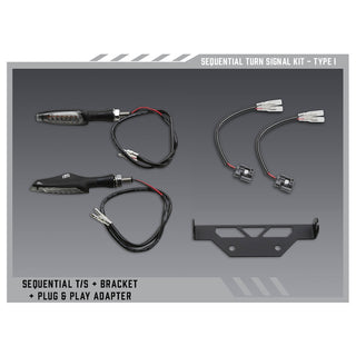 Yoshimura Type I Sequential Signal Kit for V2 Fender Eliminators