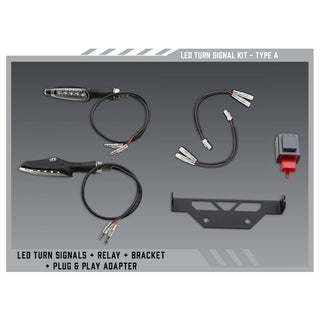 Yoshimura Type A Standard LED Signal Kit for V2 Fender Eliminators