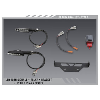 Yoshimura Type E Standard LED Signal Kit for V2 Fender Eliminators