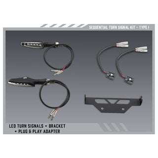 Yoshimura Type I Standard LED Signal Kit for V2 Fender Eliminators